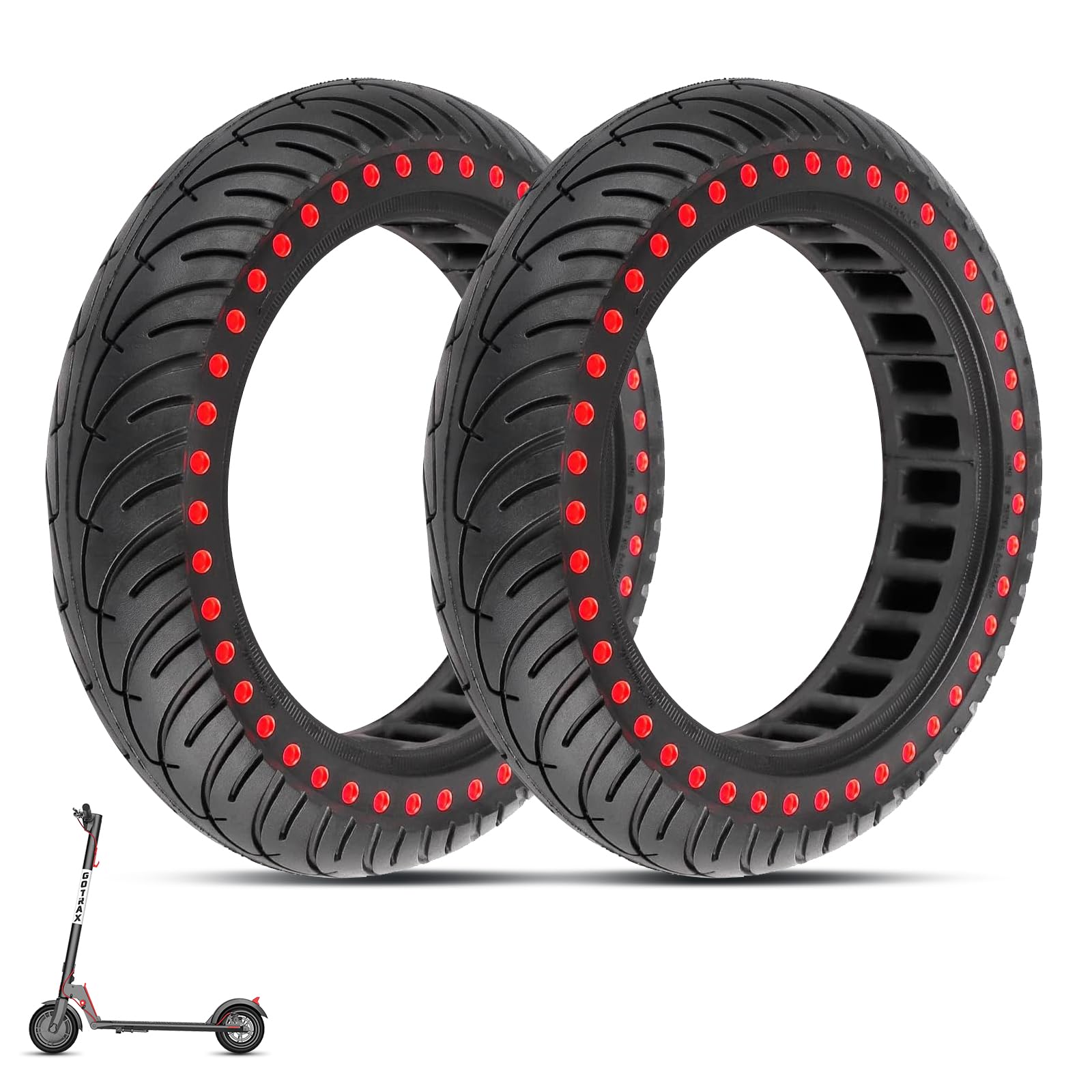 SYACHI E Scooter Solid Reifen, 8,5 Zoll Reifen Ersatzreifen Solide Reifen für Xiaomi M365/ Pro/Pro 2 /1S und alle 8,5 Zoll Scooter Reifen Elektro Scooter Vollgummi Tyre Reifen Vorne/Hinten SYACHI E Scooter Solid Reifen, 8,5 Zoll Reifen Ersatzreifen Solide Reifen für Xiaomi M365/ Pro/Pro 2 /1S und alle 8,5 Zoll Scooter Reifen Elektro Scooter Vollgummi Tyre Reifen Vorne/Hinten von SYACHI