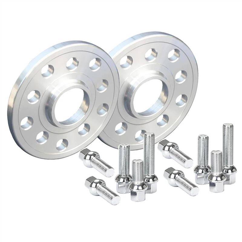 Auto Spurverbreiterung Kompatibel Mit A1 A2 A3 A4 A6 (C4, C5, C6) A8 (4E) TT, 2 Stück 5 X 100/5 X 112 Spurverbreiterungen Centric 57,1 Mm Reifennabenadapter Dichtung Spurverbreiterung(15 mm) von SYBLW