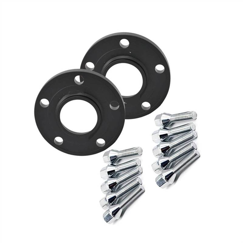 Auto Spurverbreiterung Kompatibel Mit E60 E61 2004 2005 2006 2007 2008 2009 2010, 2 Stück Hubcentric Wheels Spacer Dekorationsteile 5x120 72,6 Mm(15mm M14x1.5x40mm) von SYBLW