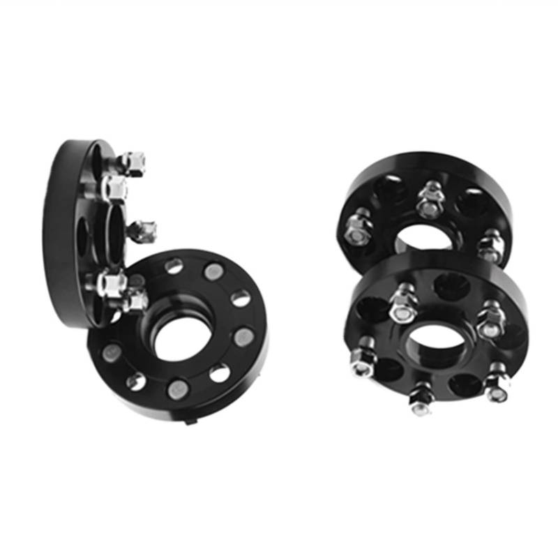 Auto Spurverbreiterung Kompatibel Mit VW Für Tiguan 2007 2008 2009 2010 2011 2012 2013 2014 2015 2016 2017 2018 2019 2020 2021 2022 2023 2024 4-tlg. 5X112 57.1CB 25-mm-Radabstandshalter-Nabensatz von SYBLW