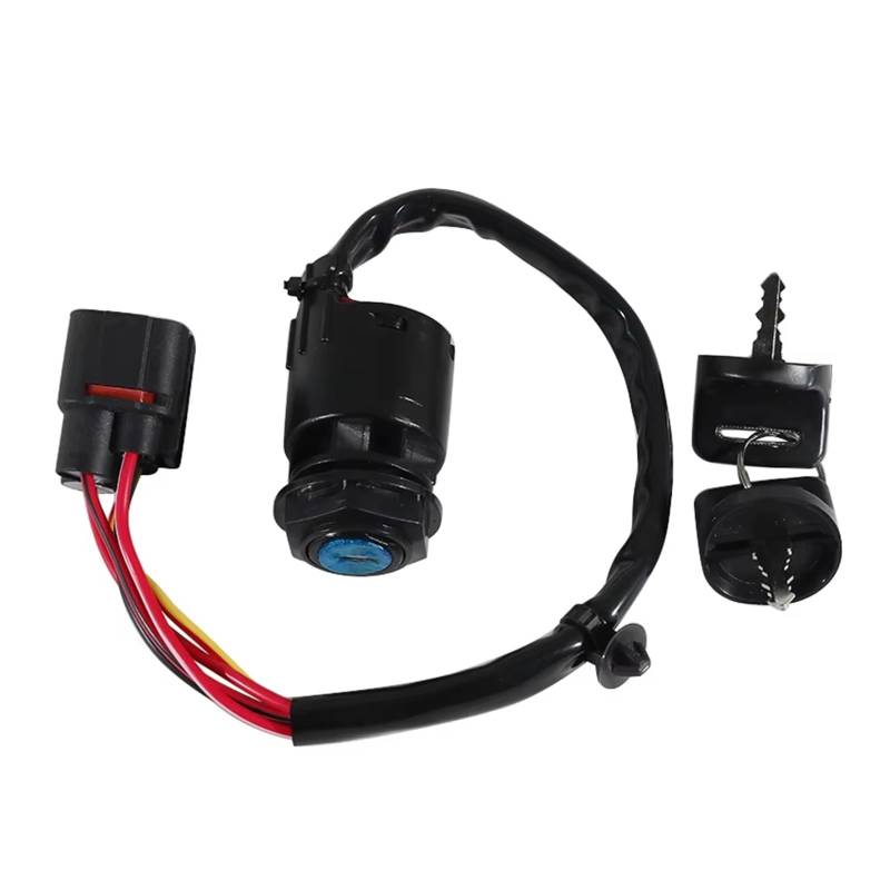 Ersatz Zündschlüssel Set Kompatibel Mit MUV700 Für BigRed 700 2009 2010 2011 2012 2013 Motorrad Zündung Startschalter Sperre 35100-HL1-A01 von SYBLW