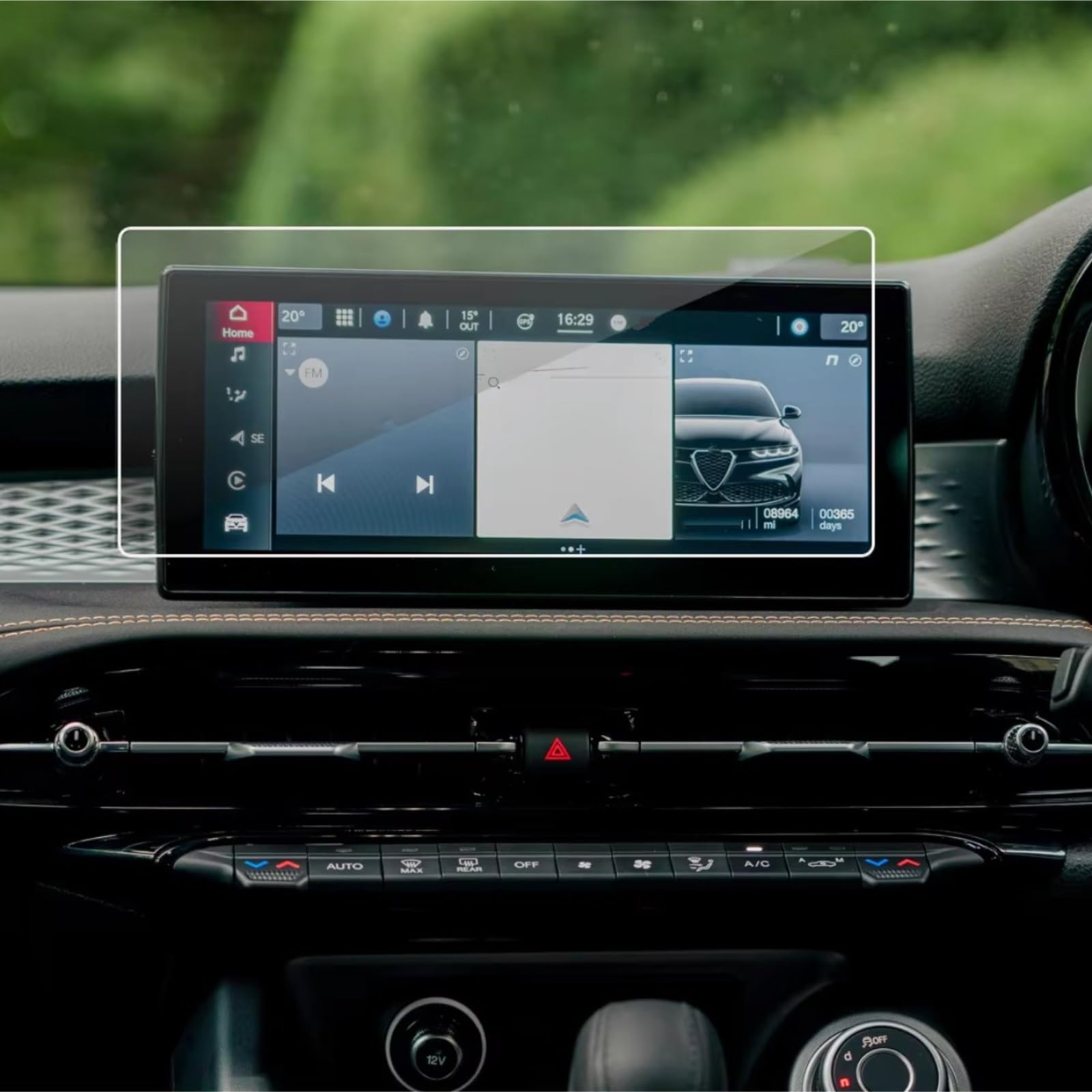 Kompatibel Mit Alfa Für Romeo Für Tonale 2023 PET-Displayschutzfolie Auto 10,25 Zoll GPS-Navigation Displayschutzfolie 2 Stück Navigation Schutzfolie Kompatibel Mit Alfa Für Romeo Für Tonale 2023 PET-Displayschutzfolie Auto 10,25 Zoll GPS-Navigation Displayschutzfolie 2 Stück Navigation Schutzfolie von SYBLW