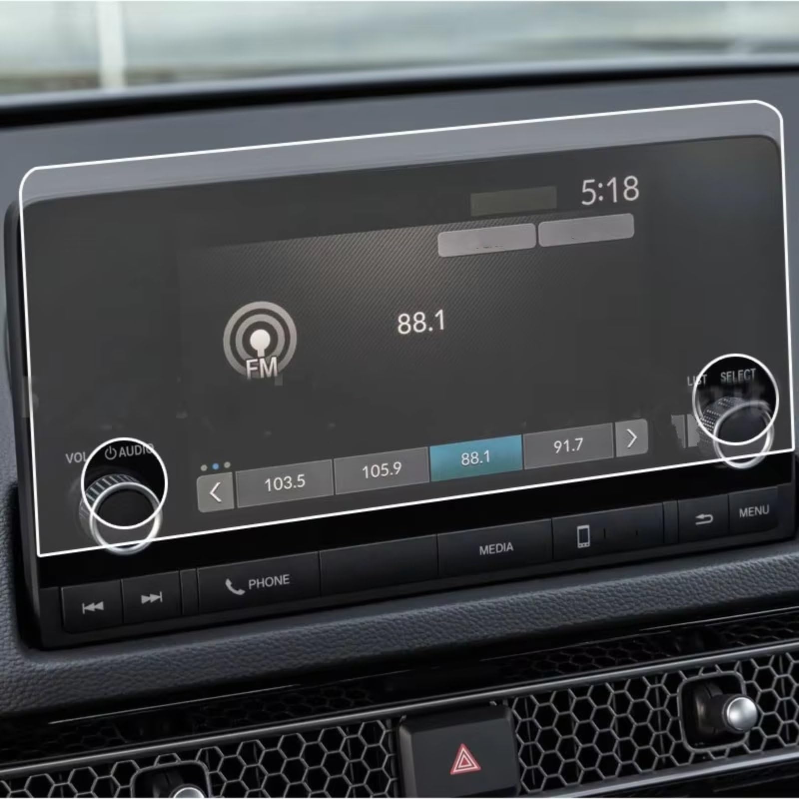 Kompatibel Mit Civic Sedan 11th 2022, Auto-Infotainment, GPS-Navigation, Gehärtetes Glas, Displayschutzfolie Navigation Schutzfolie Kompatibel Mit Civic Sedan 11th 2022, Auto-Infotainment, GPS-Navigation, Gehärtetes Glas, Displayschutzfolie Navigation Schutzfolie von SYBLW