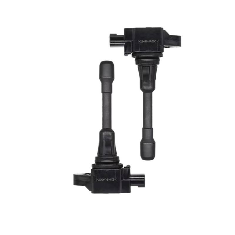 Kompatibel Mit Infiniti Für FX35 FX37 FX50 M37 M56 Auto Zündkerzen Spule Packs 22448JA00C(2pcs) von SYBLW
