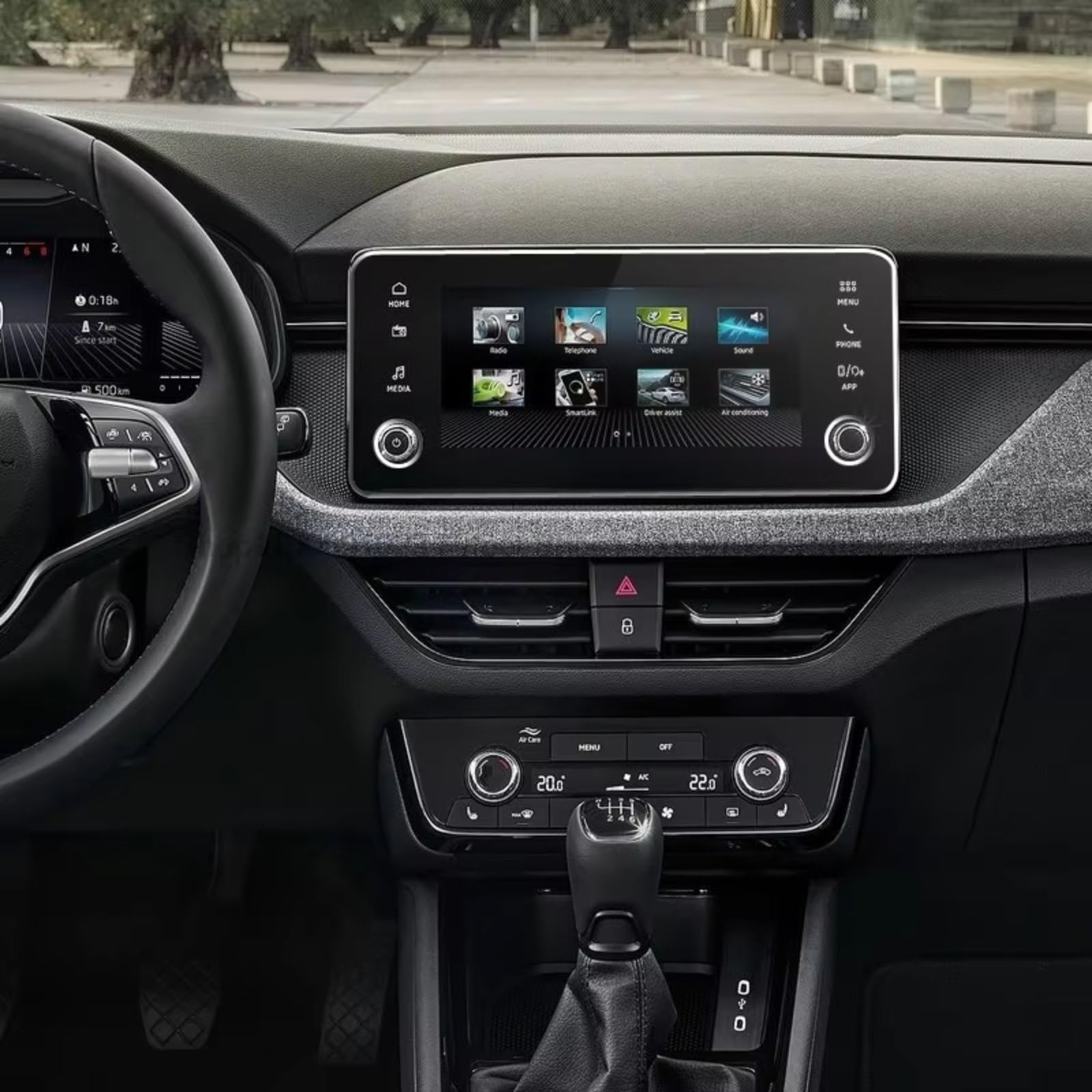 Kompatibel Mit Skoda Für Kamiq 2024, TPU-Displayschutzfolie, Auto 8,25 Zoll, Auto-Infotainment, GPS-Navigation, Innenzubehör Navigation Schutzfolie Kompatibel Mit Skoda Für Kamiq 2024, TPU-Displayschutzfolie, Auto 8,25 Zoll, Auto-Infotainment, GPS-Navigation, Innenzubehör Navigation Schutzfolie von SYBLW