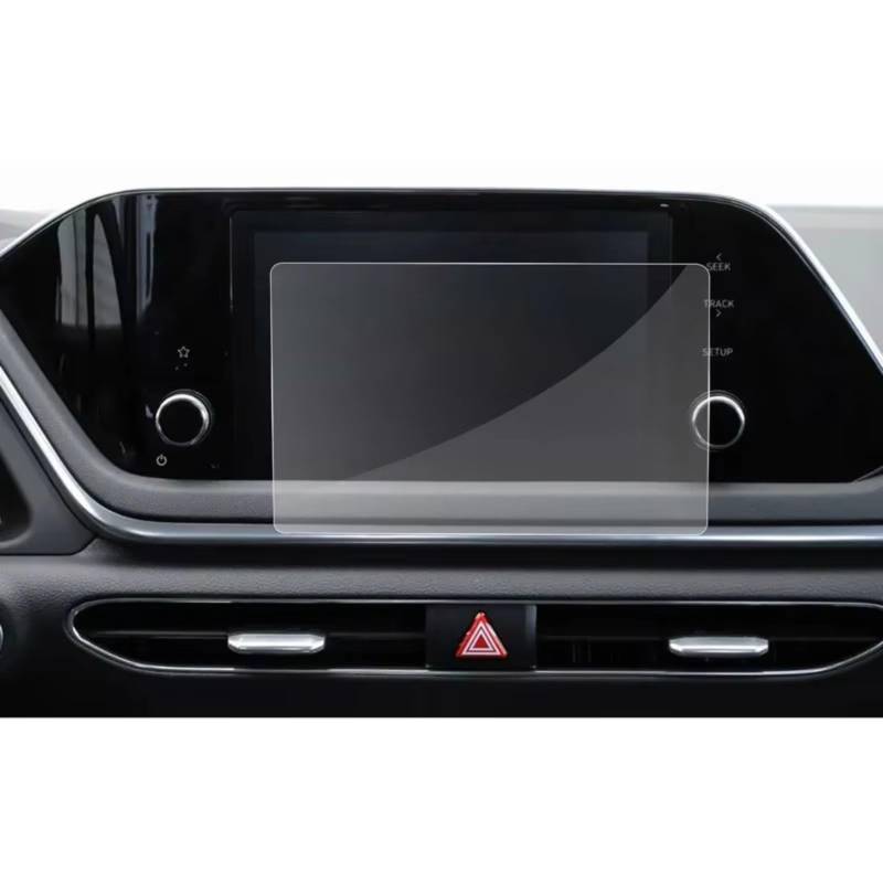 Kompatibel Mit Sonata Für VIII 2020 2021 8 Zoll Auto-Navigationszentrum, Gehärtetes Glas, Displayschutzfolie, Auto-Innenzubehör Navigation Schutzfolie von SYBLW