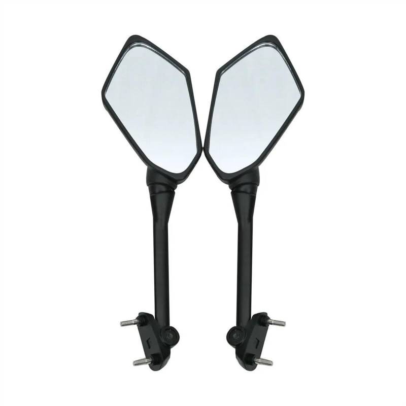 SYBLW Motorrad Rückansicht Seiten Spiegel Spiegel Für NINJA Für 650R ER6F ER-6F 2009-2016 400R 2010-2014 Für NINJA 1000 Z1000SX 11-14 Drehbarer Motorrad Rückspiegel von SYBLW