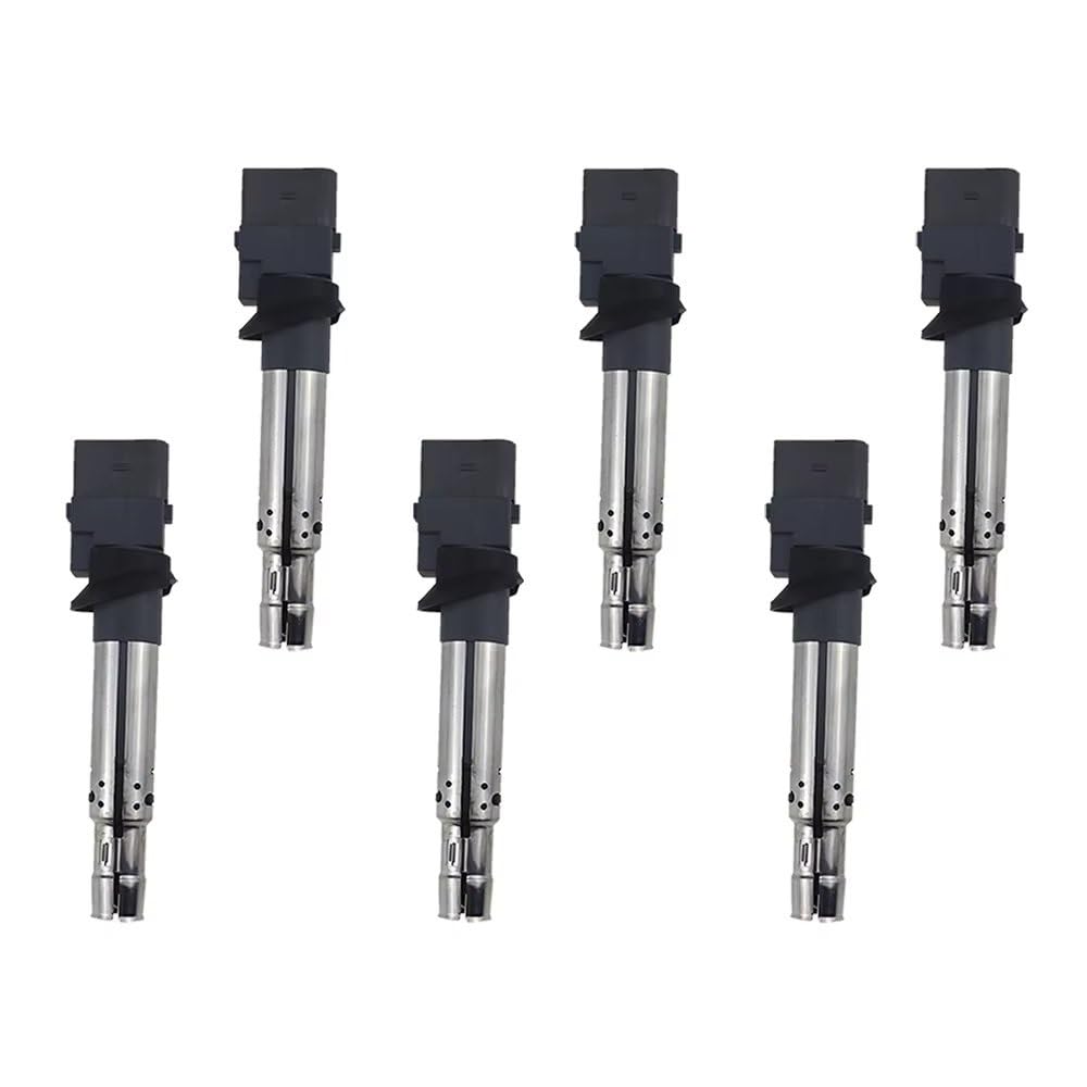 SYBLW Kompatibel Mit A3 Q7 TT Auto Gerade Boot Zündspule Pack 022905715B UF53(6pcs) von SYBLW