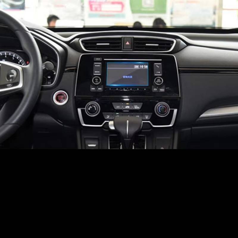 SYBLW Kompatibel Mit CRV 2017 2018 2019 Auto 5/7 Zoll Navigation Displayschutzfolie Aus Gehärtetem Glas, Kratzfeste Folie Navigation Schutzfolie(5 inch) von SYBLW