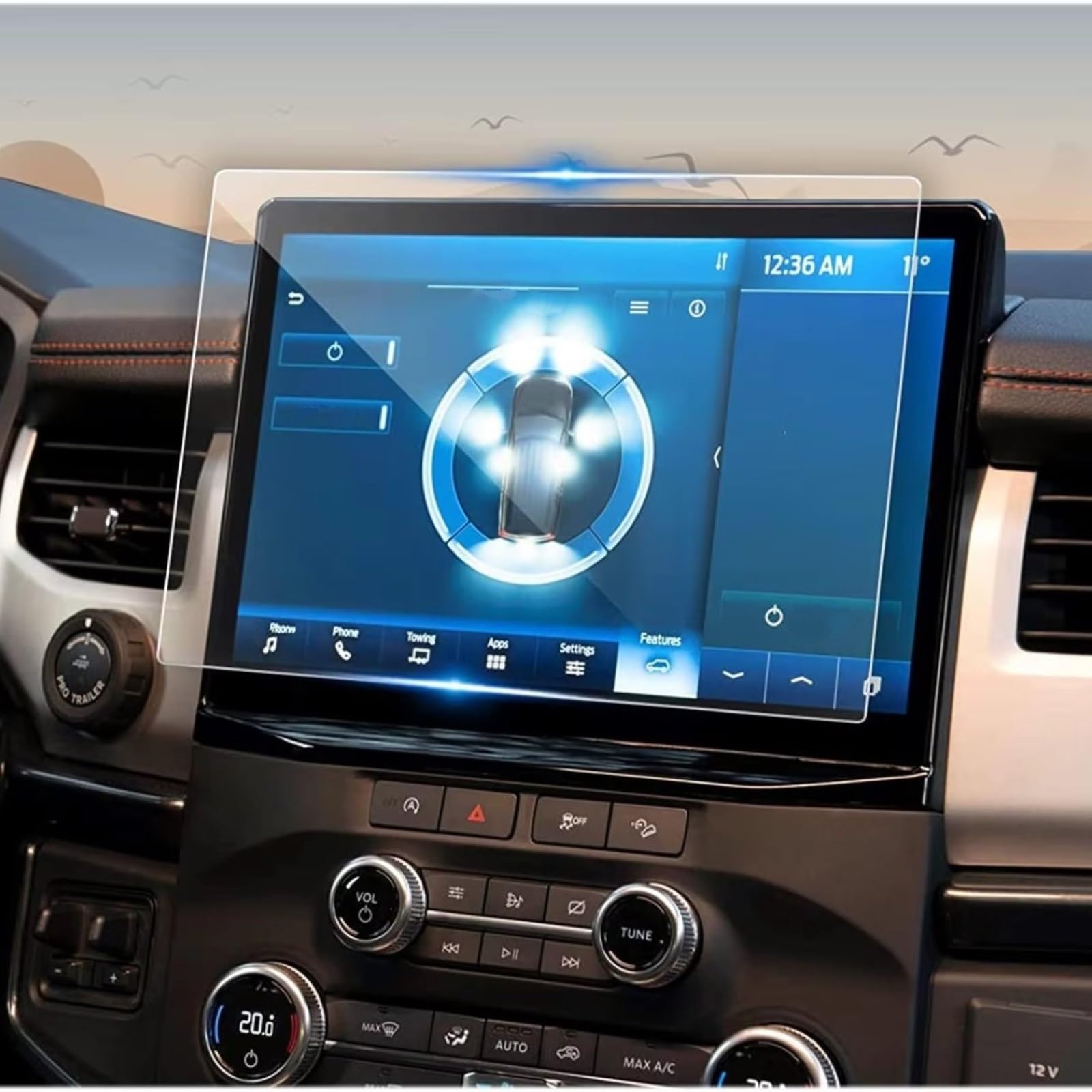 SYBLW Kompatibel Mit Ford Für Expedition 2022 2023, Autozubehör, LCD-Bildschirm, Auto-GPS-Navigation, Schutzfolie Aus Gehärtetem Glas Navigation Schutzfolie SYBLW Kompatibel Mit Ford Für Expedition 2022 2023, Autozubehör, LCD-Bildschirm, Auto-GPS-Navigation, Schutzfolie Aus Gehärtetem Glas Navigation Schutzfolie von SYBLW