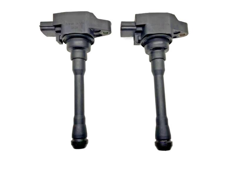 SYBLW Kompatibel Mit Infiniti Für FX50 M56 Q70 Q70L QX60 QX70 Zündspule Mit Geradem Boot, 22448-1KT0A(2pcs) von SYBLW