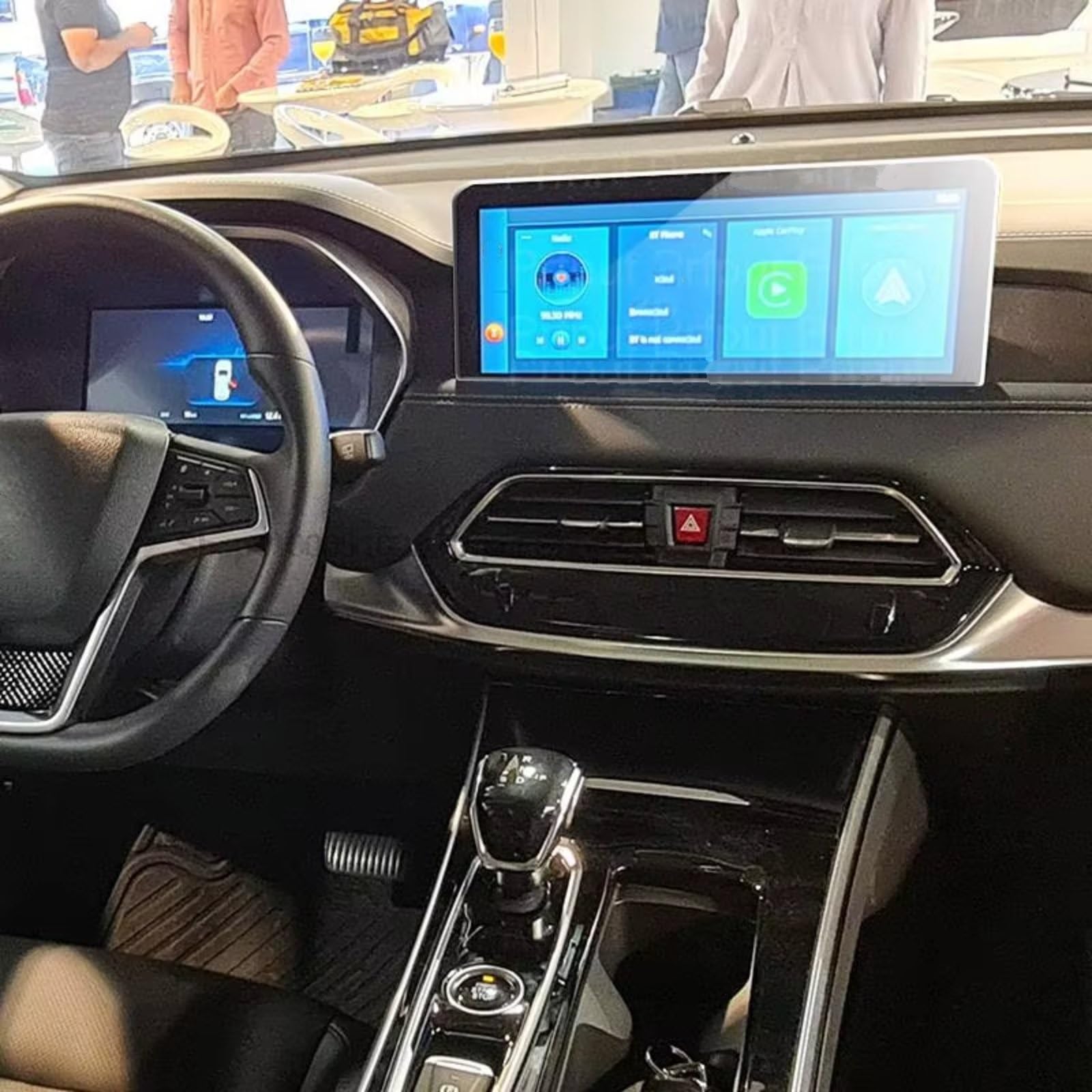 SYBLW Kompatibel Mit JAC Für JS8 2023 12,3 Zoll Auto Infotainment GPS Navigation Displayschutzfolie Aus Gehärtetem Glas Navigation Schutzfolie SYBLW Kompatibel Mit JAC Für JS8 2023 12,3 Zoll Auto Infotainment GPS Navigation Displayschutzfolie Aus Gehärtetem Glas Navigation Schutzfolie von SYBLW