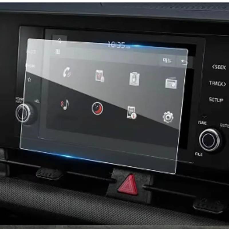 SYBLW Kompatibel Mit K&ia Für Sportage NQ5 2022 2023 Auto 8 Zoll GPS Navigation Innenraum Gehärtetes Glas Displayschutzfolie Navigation Schutzfolie von SYBLW