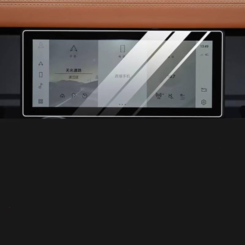 SYBLW Kompatibel Mit Land Für Rover Für Defender P400 HSE 2020 2021 Auto-Navigationsbildschirm AntiFingerprint Gehärtetes Glas Schutzfolie Navigation Schutzfolie(Instrument) von SYBLW
