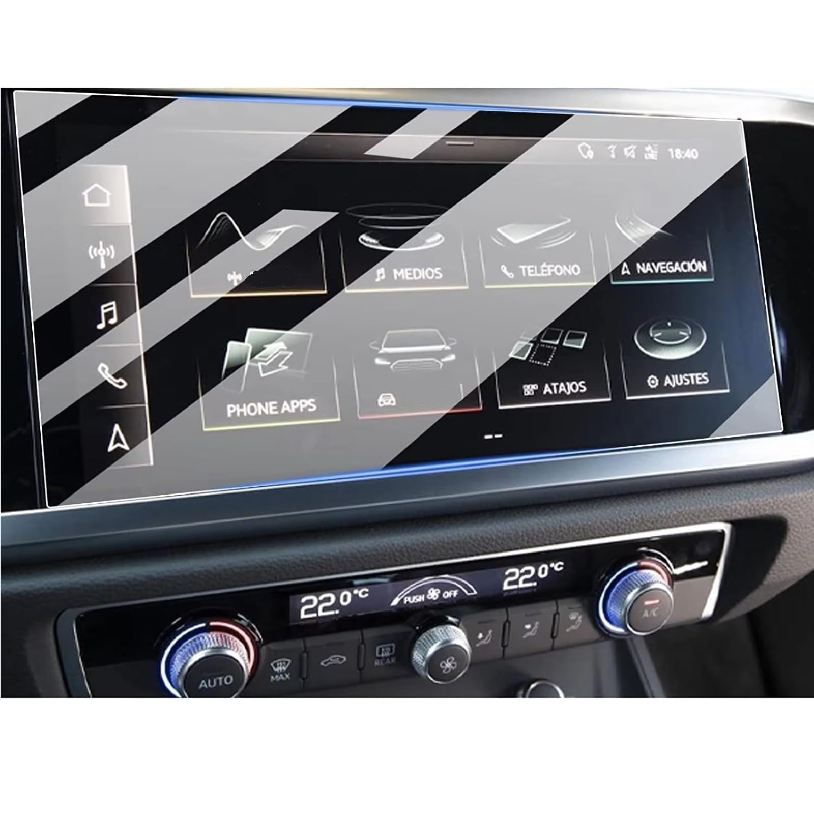 SYBLW Kompatibel Mit Q3 2019 2020 2021 2022 2023 Autozubehör 8,8 Zoll Auto Infotainment GPS Navigation Displayschutzfolie Aus Gehärtetem Glas Navigation Schutzfolie SYBLW Kompatibel Mit Q3 2019 2020 2021 2022 2023 Autozubehör 8,8 Zoll Auto Infotainment GPS Navigation Displayschutzfolie Aus Gehärtetem Glas Navigation Schutzfolie von SYBLW