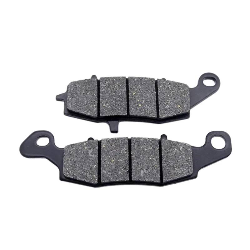 SYBLW Motorrad bremsbelag Kompatibel Mit Für ER-6F B6F B7F B8F D9F Für DAF DBF ABS 2006 2007 2008 2009 2010 2011 Motorrad-Ersatzteil-Set Vorne Und Hinten Bremsbeläge(Front Right Pads) von SYBLW