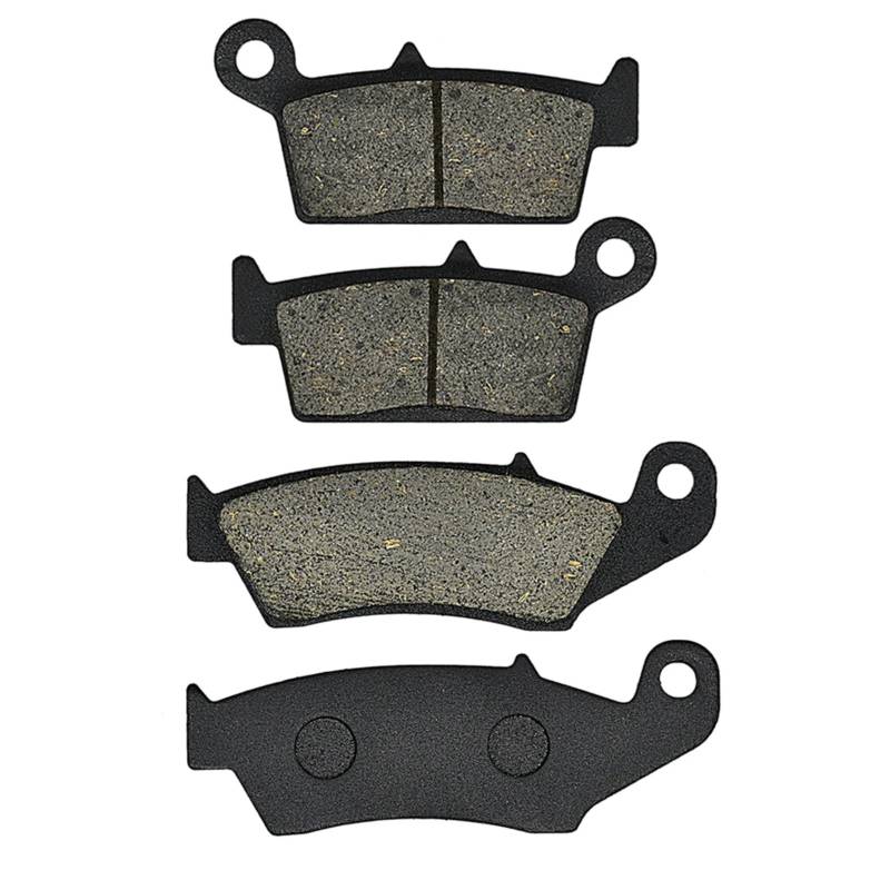 SYBLW Motorrad bremsbelag Kompatibel Mit Für Klx H250f H6f 2003 2004 2005 2006 Motorrad-Bremsbeläge Vorne Und Hinten Motorrad-Bremsbeläge Bremsscheiben Teile(Front and Rear) von SYBLW