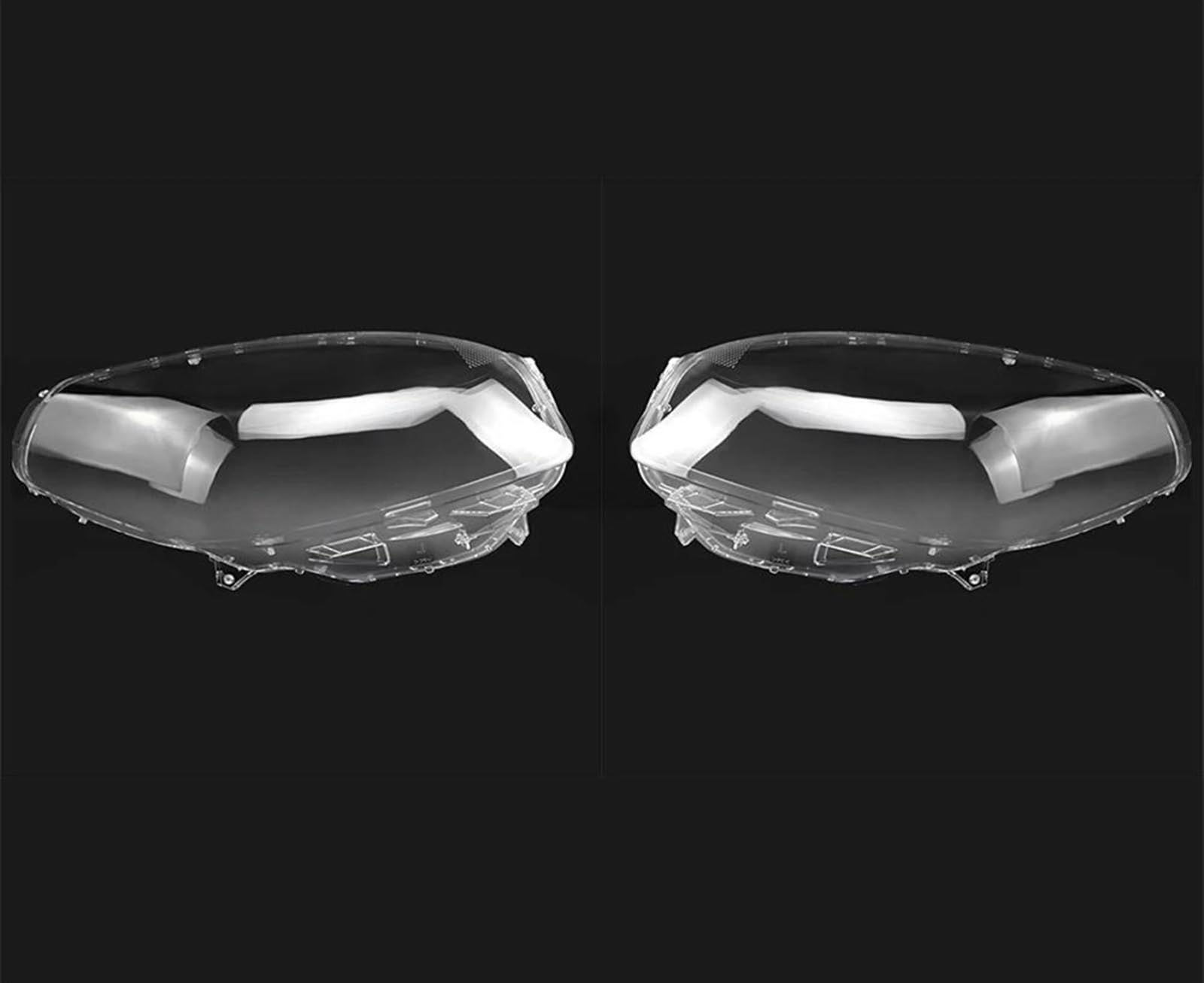 SYBLW Scheinwerferglas Kompatibel Mit Koleos 2012 2013 2014 2015 2016 Auto-Frontscheinwerferkappen Autoglas-Scheinwerferabdeckung Lampenschirm Lampenlinsenschale Scheinwerferschale(Set) von SYBLW