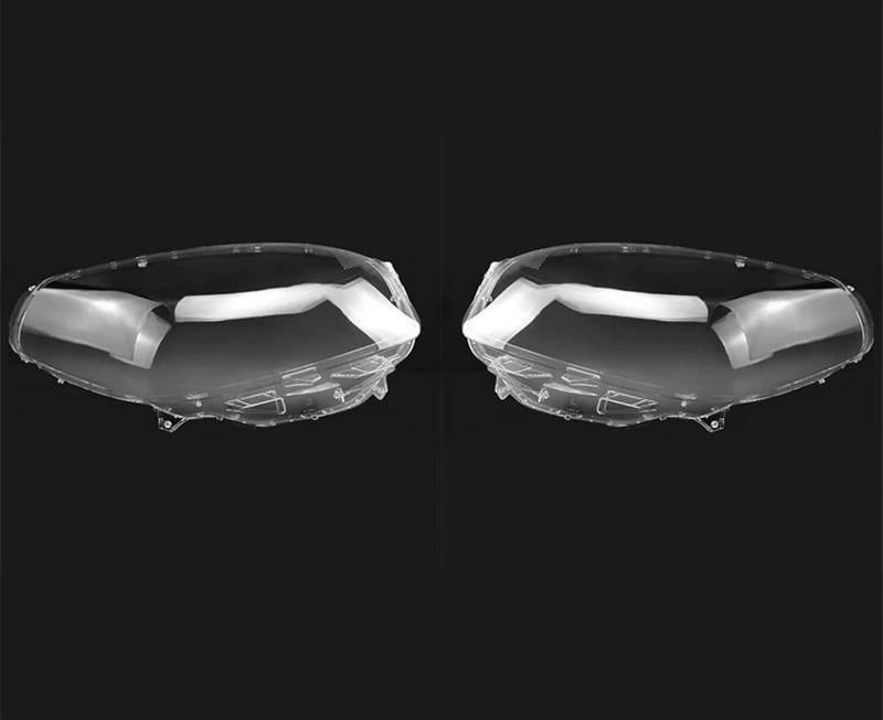 SYBLW Scheinwerferglas Kompatibel Mit Koleos 2012 2013 2014 2015 2016 Auto-Frontscheinwerferkappen Autoglas-Scheinwerferabdeckung Lampenschirm Lampenlinsenschale Scheinwerferschale(Set) von SYBLW