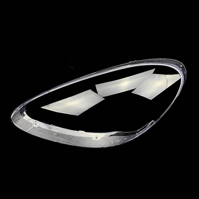 SYBLW Scheinwerferglas Kompatibel Mit Porsche Für Cayenne 2011 2012 2013 2014 Auto-Frontscheinwerferkappen Glas-Scheinwerferabdeckungsschale Auto Transparenter Lampenschirm Lampenglas(Left) von SYBLW