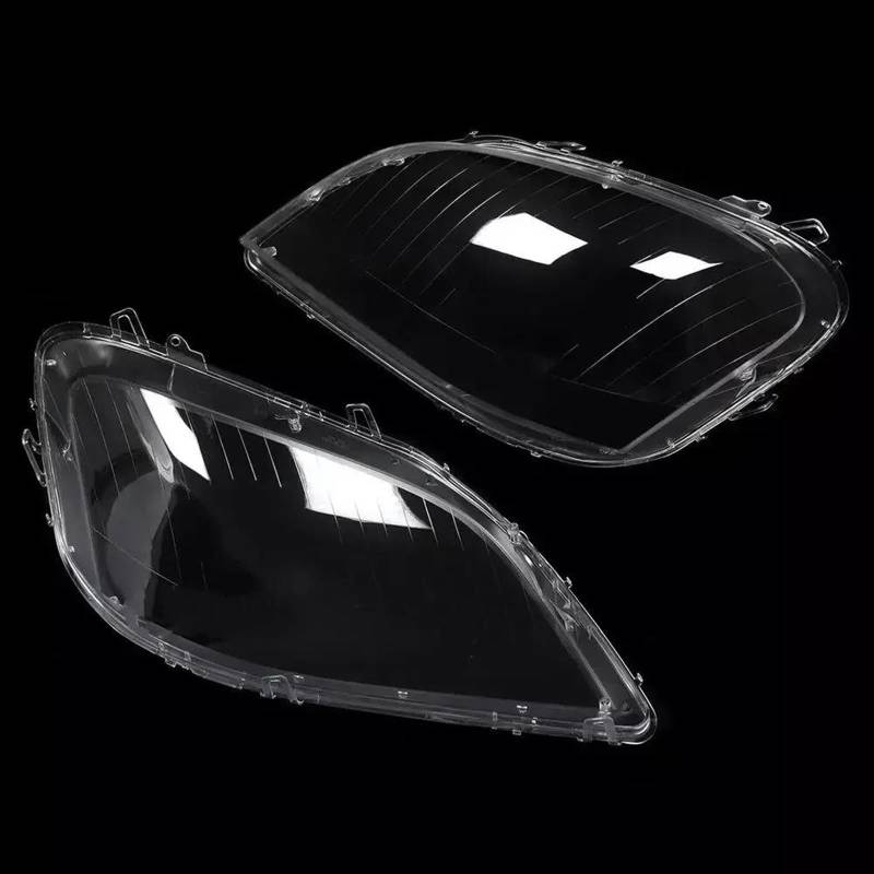 Scheinwerferglas Kompatibel Mit Benz W164 Für ML350 500 2005 2006 2007 2008 Links Rechts Vorne Scheinwerferlinsenabdeckung Scheinwerfer Transparent Lampenschirm Schale Glas(Pair) von SYBLW