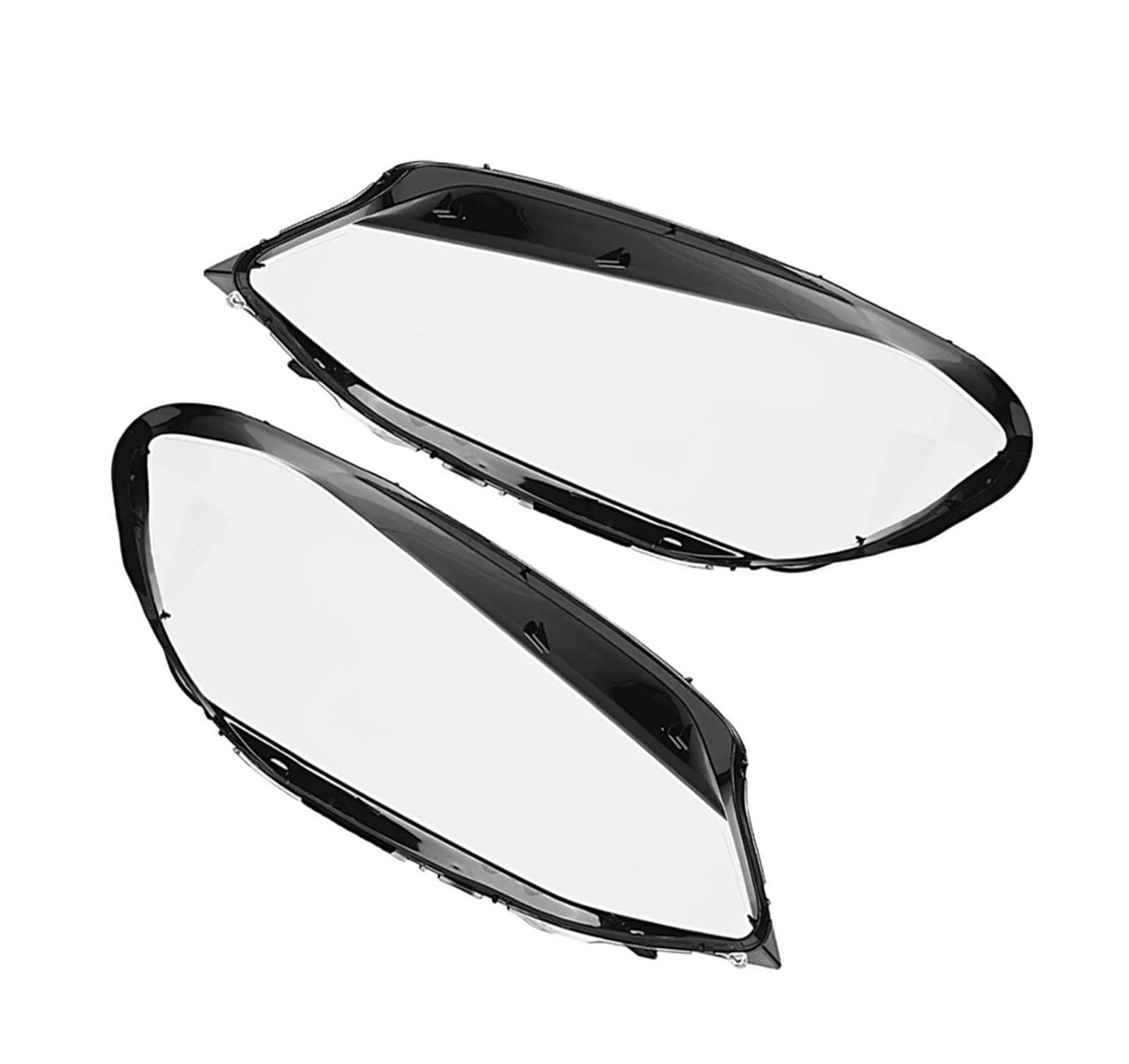 Scheinwerferglas Kompatibel Mit VW Für Golf 7 MK7 Für GTI 2014 2015 2016 2017 Auto-Frontscheinwerfer-Scheinwerferlinsenabdeckung Klare Transparente Lampenschirmabdeckung Scheinwerferschale(Pair) von SYBLW