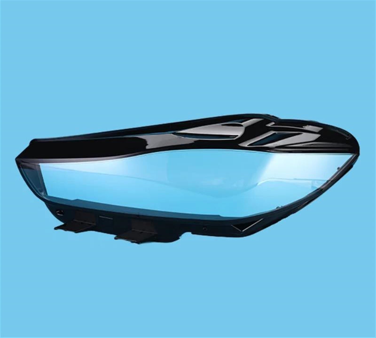 Scheinwerferglas Kompatibel mit Jaguar für XE XEL 2015 2016 2017 2018 2019 Scheinwerfer Shell Transparent Lampenschirm Scheinwerfer Objektiv Abdeckung Auto Licht Schutz Abdeckung(Left) von SYBLW