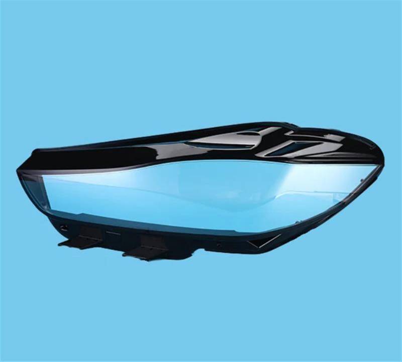Scheinwerferglas Kompatibel mit Jaguar für XE XEL 2015 2016 2017 2018 2019 Scheinwerfer Shell Transparent Lampenschirm Scheinwerfer Objektiv Abdeckung Auto Licht Schutz Abdeckung(Left) von SYBLW