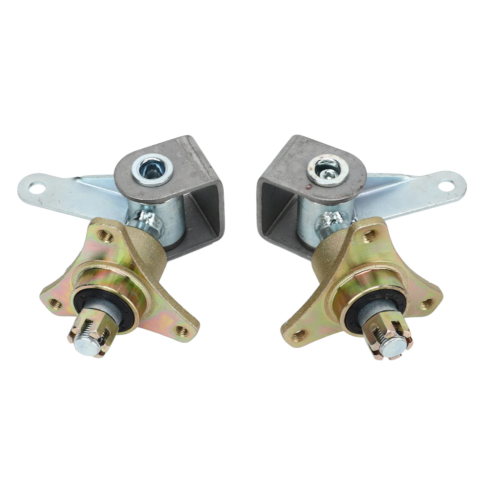 2-teiliger Radnabenlager Achsschenkel, 3 Bolzen, 17 Mm Vordere Achsschenkelspindel, Achsschenkel für Quad Bike, ATV, Go Kart mit 6 Zoll Reifen 2-teiliger Radnabenlager Achsschenkel, 3 Bolzen, 17 Mm Vordere Achsschenkelspindel, Achsschenkel für Quad Bike, ATV, Go Kart mit 6 Zoll Reifen von SYH&AQYE