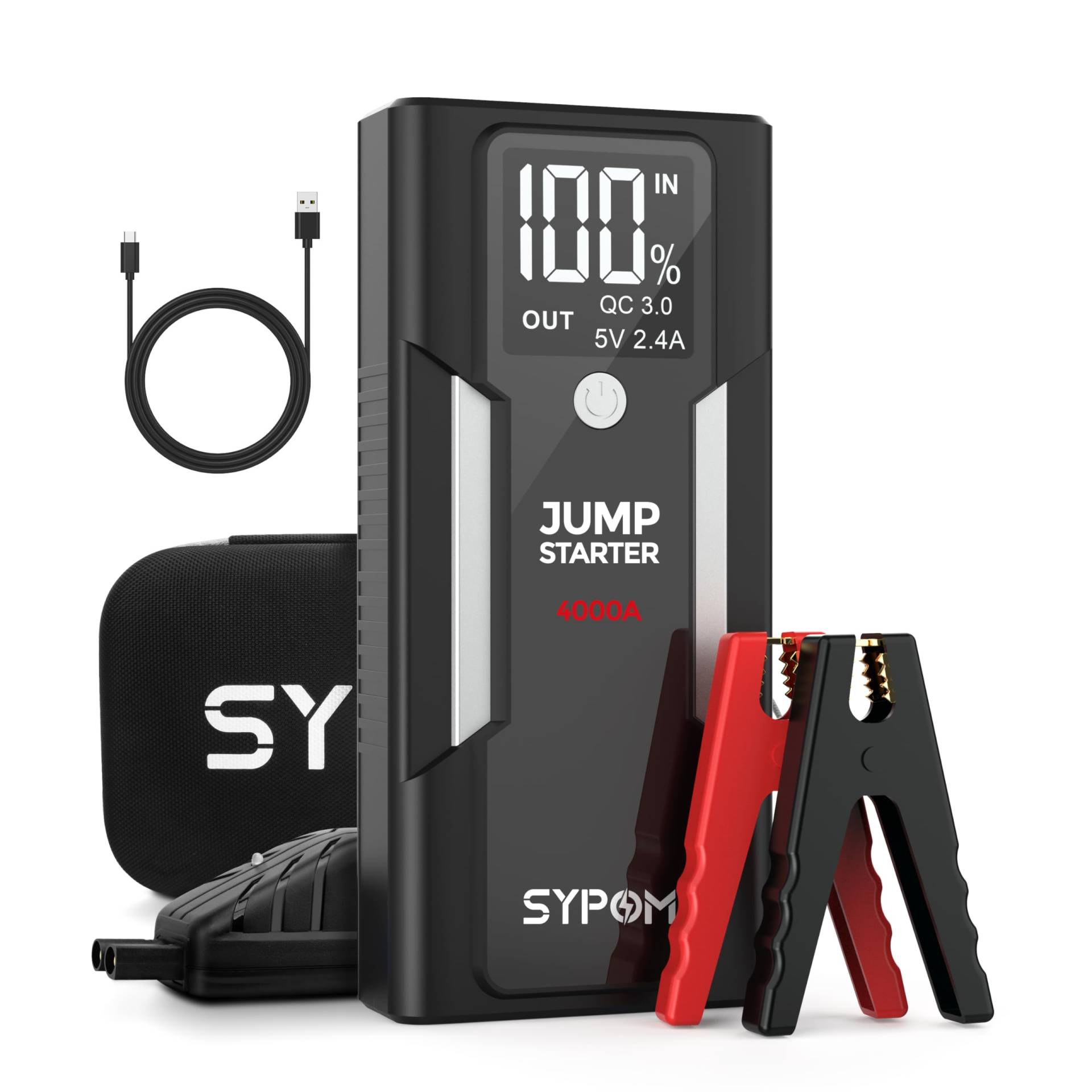 SYPOM 4000A Batterie Starthilfe SYPOM 4000A Batterie Starthilfe von SYPOM