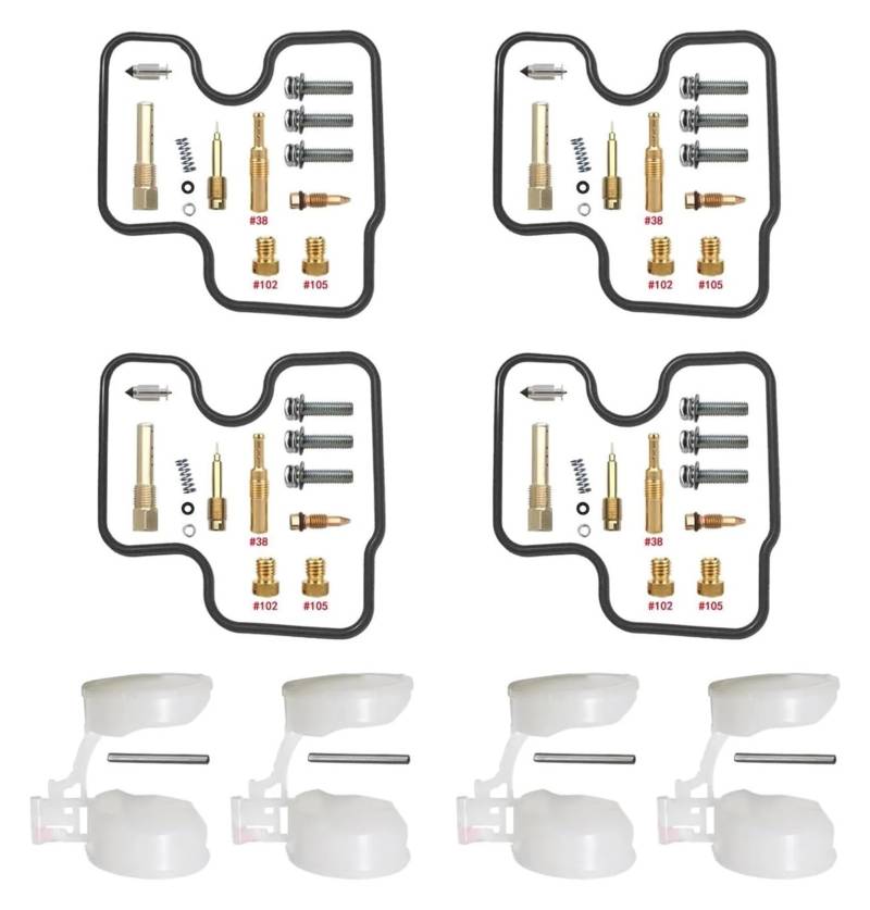 Vergaser Reparatur Satz Für CB400SF NC31 CB400 Für SUPER Four VTEC Motorrad Vergaser Carb Reparatur Vergaser Teile Ersatz(Color 6) von SYUBTGAN