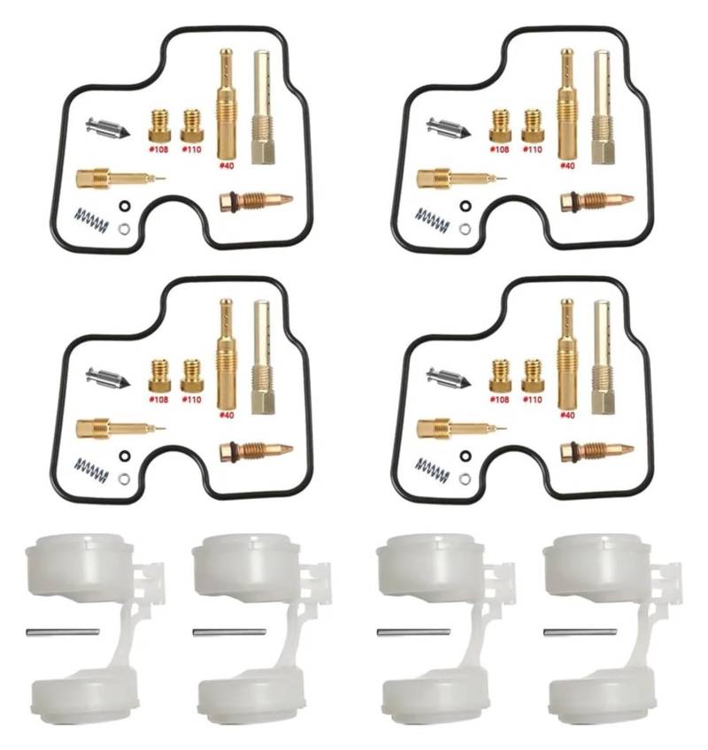 Vergaser Reparatur Satz Für CB600F PC36 CB 600 CB600 2002-2006 Motorrad Ersatz Carb Rebuild Teile Carb Ersatz ((Color 3) von SYUBTGAN