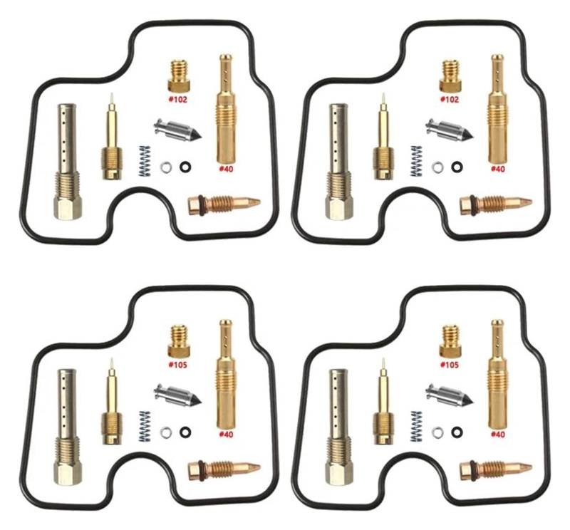 Vergaser Reparatur Satz Für CBF600 PC38 CBF 600 Motorrad Vergaser Rebuild Reparatur Carb Float Teile Ersatz(Color 2) von SYUBTGAN