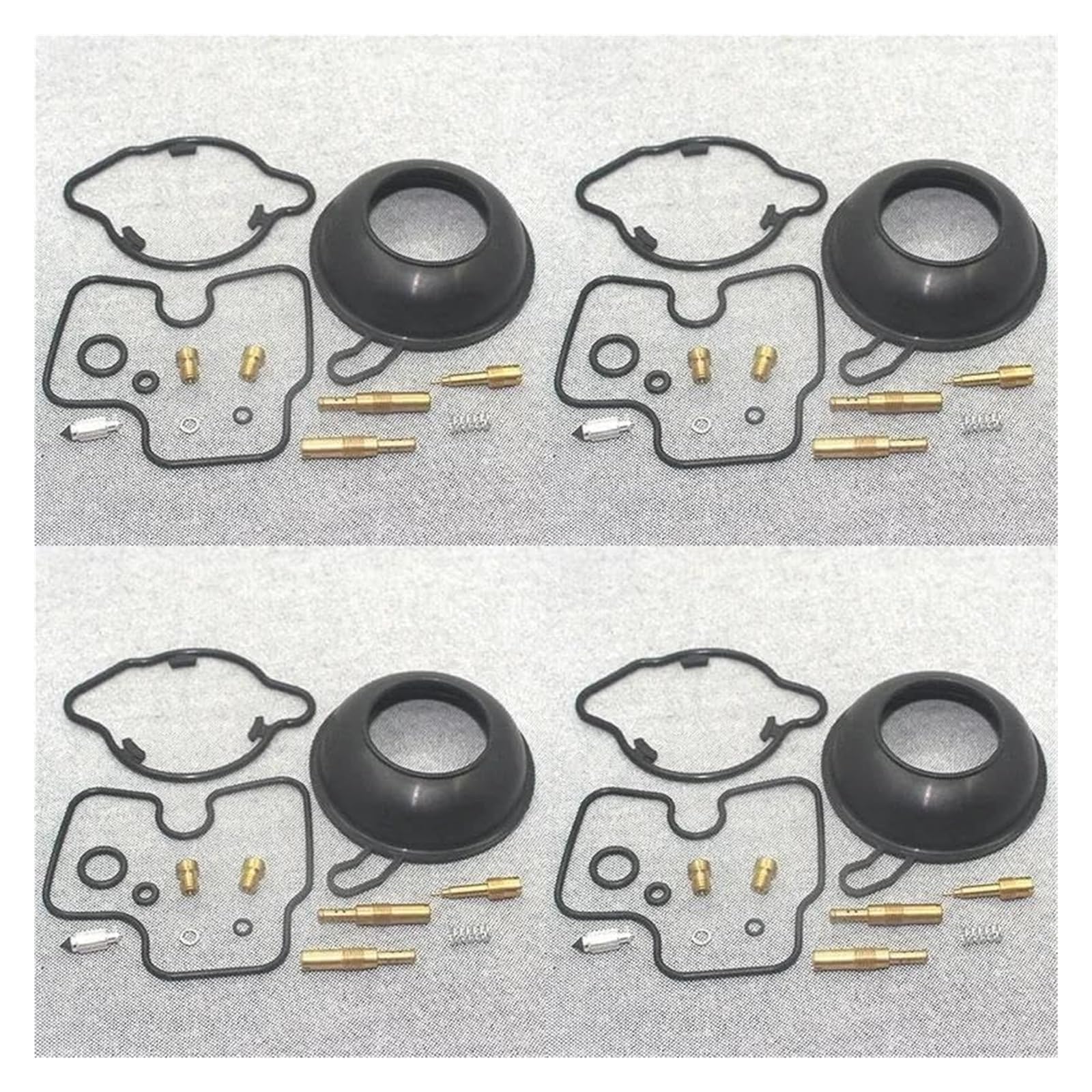 Vergaser Reparatur Satz Für CBR600F2 1991-1994 CBR600 F2 Motorrad Vergaser Reparatur Rutsche Kraftstoff Kolben Vakuum Membranen Teile Carb Ersatz(Color 2) von SYUBTGAN