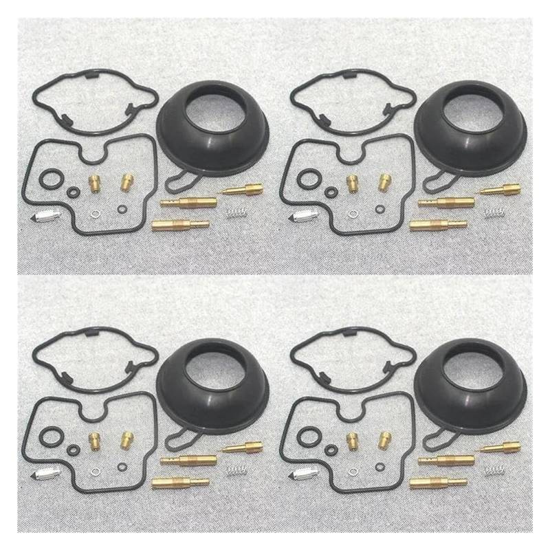 Vergaser Reparatur Satz Für CBR600F2 1991-1994 CBR600 F2 Motorrad Vergaser Reparatur Rutsche Kraftstoff Kolben Vakuum Membranen Teile Carb Ersatz(Color 2) von SYUBTGAN