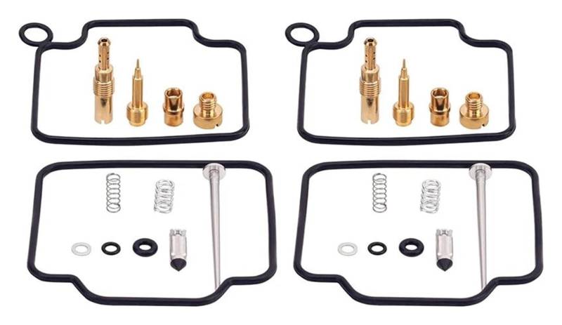 Vergaser Reparatur Satz Für CMX250 C Für Rebel 250 1986-2012 CB250 Für Nighthawk 250 1991-2007 Motorrad Kraftstoff Vergaser Carb Rebuild Reparatur Ersatz(Color 1) von SYUBTGAN