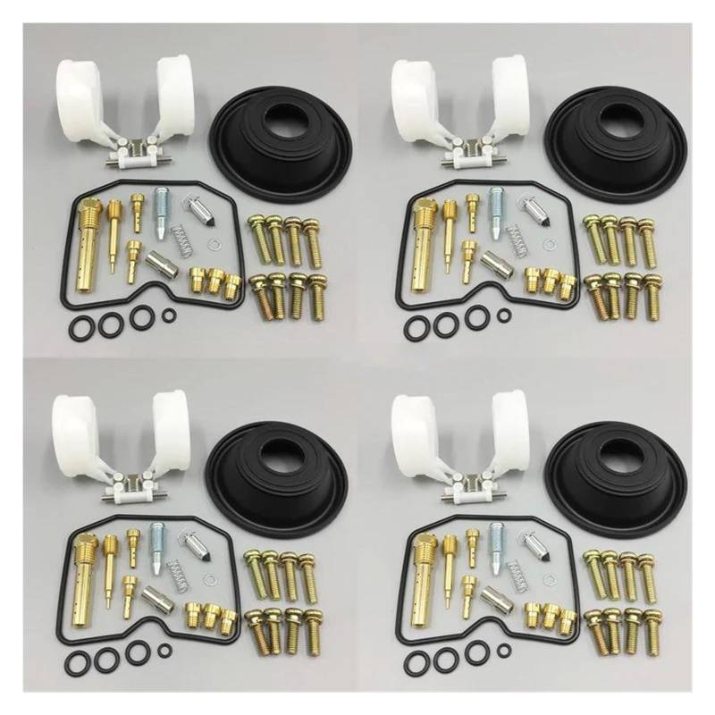Vergaser Reparatur Satz Für K&awasaki Für Zephyr ZR750H ZR-7 ZR-7S ZR750 ZR 750 Motorradvergaserreparatur Vakuummembran Schwimmer Carb Rebuild Kits von SYUBTGAN