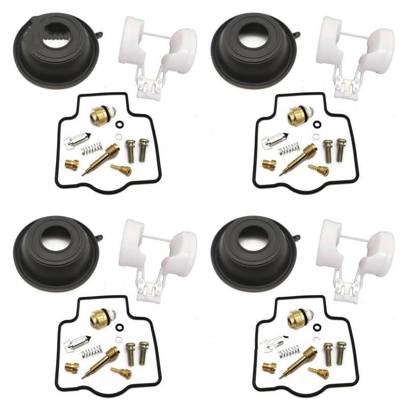 Vergaser Reparatur Satz Für K&awasaki ZX-7 ZX7 ZX750 ZX-10 ZX10 ZX1000 ZX-6R ZX6R Motorradvergaserreparatur Konfigurieren Sie Vakuummembran Und Schwimmer von SYUBTGAN
