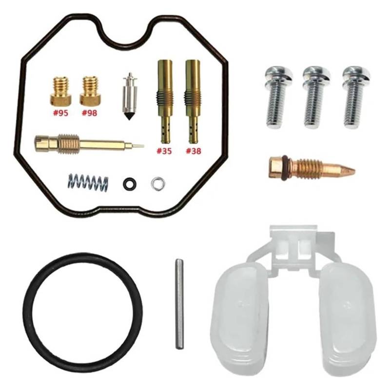 Vergaser Reparatur Satz Für Rebel 125 CA125 S/T/V/W/X 1995-1999 Motorrad Einzigen Vergaser Reparatur Float Teile Carb Ersatz von SYUBTGAN