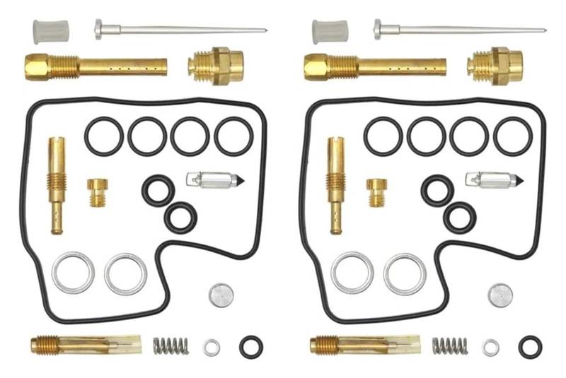 Vergaser Reparatur Satz Für Shadow 1100 Für Keyster VT700 VT750 VT1100 C VT1100C2 Motorrad Vergaser Reparatur Rebuild Carburetters Teile(2 Sets) von SYUBTGAN