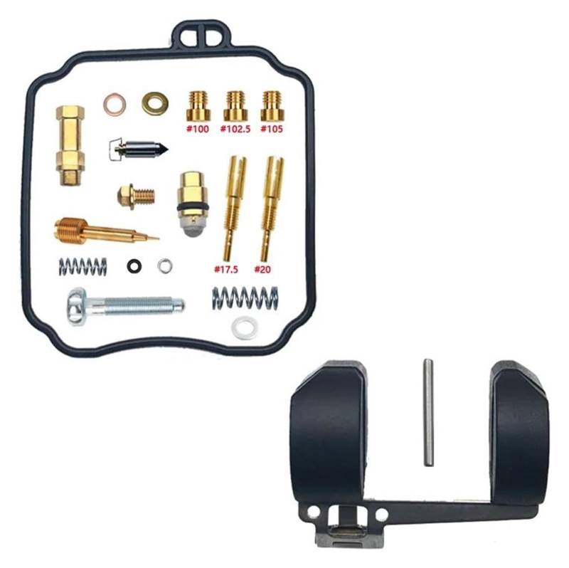 Vergaser Reparatur Satz Für Suzuki Für Intruder 125 VL125 2000-2007 Motorrad Vergaser Carb Reparatur Vergaser Membran Float Carbu Teile Ersatz(1) von SYUBTGAN