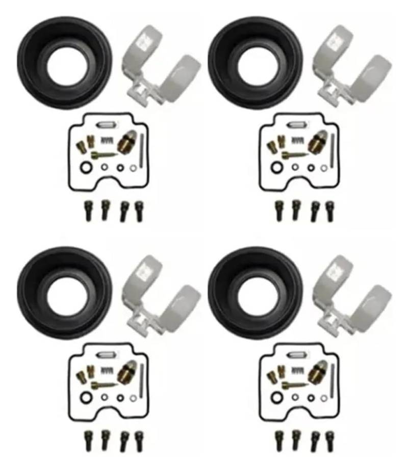 Vergaser Reparatur Satz Für Suzuki GSX750F GSX-F750 1998-2006 GSX 750 Motorrad Vergaser Reparatur Carb Rebuild Plunger Membran Kits von SYUBTGAN