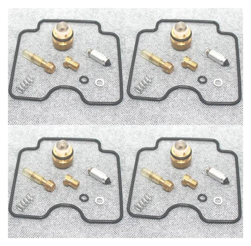 Vergaser Reparatur Satz Für Y&amaha FZS600 Für Fazer 1998-2003 FZS 600 Motorradvergaser Reparaturkolben Membran Schwimmer Carb Rebuild Kits(Set 1) von SYUBTGAN