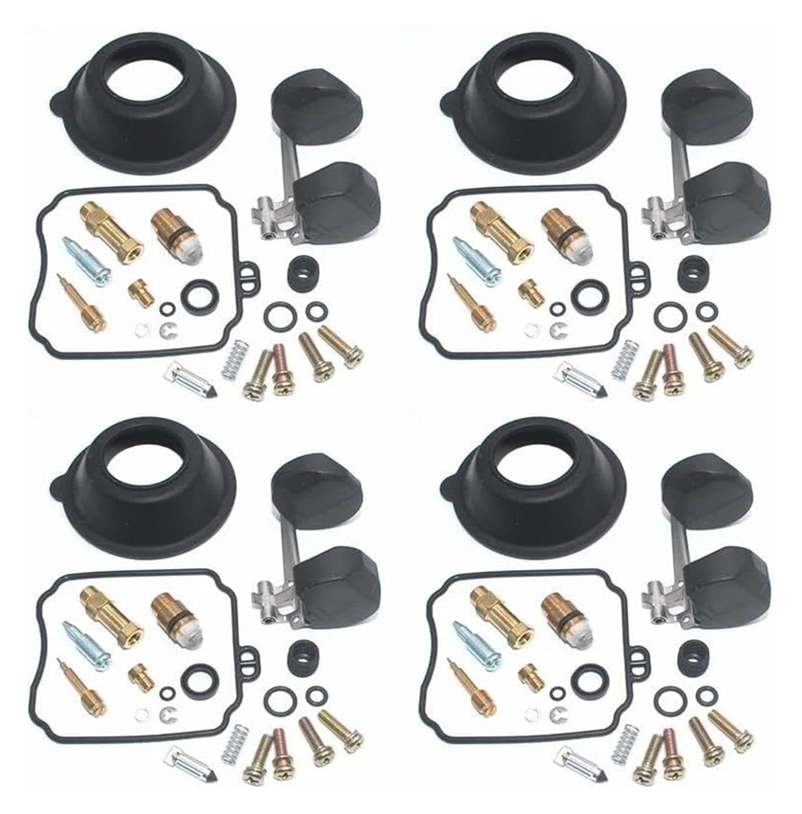 Vergaser Reparatur Satz Für Y&amaha XJ600 XJ 600 NH NN SH SN 1996-2003 Motorradvergaser-Reparatur-Schwimmer-Haupt-Slow-Jet-Membran-Kit(X1) von SYUBTGAN