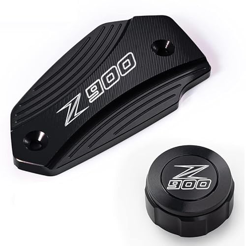 SYUFRE Ölbehälter Fluid Abdeckung Für Z900 Z650 Z800 Z 900 800 650 2013-2020 2021 2022 2023 Motorrad CNC Hinterer Bremstankdeckel Und Vorderer Bremstankdeckel von SYUFRE