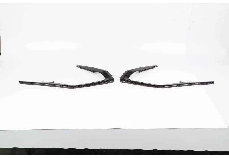 SZFJMQP ABS Abdeckung Aufkleber Innenraum Zubehör Kompatibel mit Chevrolet Camaro 2017-2024 (Carbon Grain, Door V-Trim) von SZFJMQP