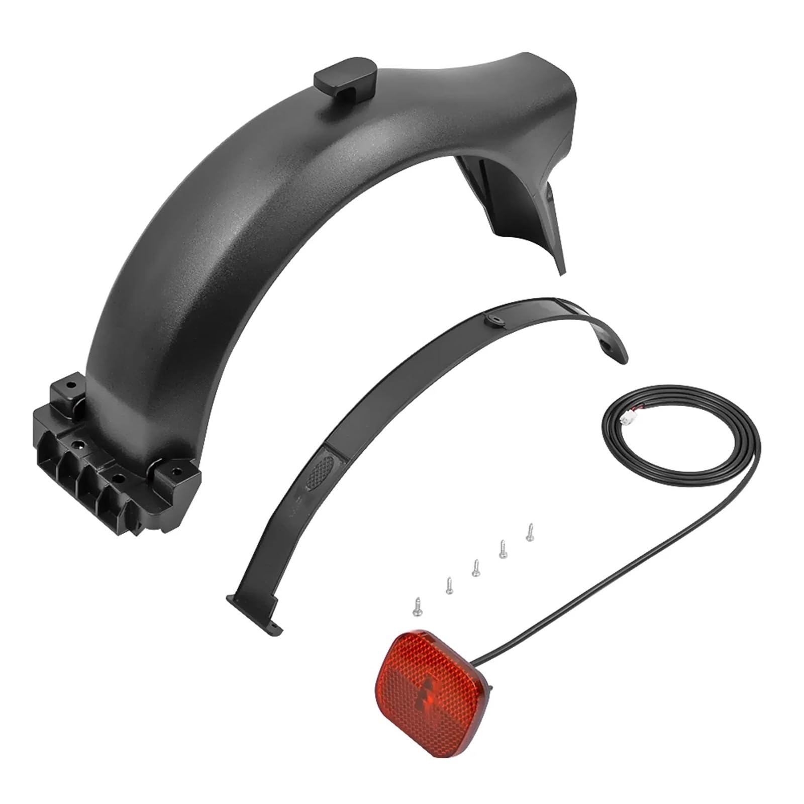 Hinteres Kotflügel- und Rücklicht-Set, passend für Ninebot F30D F40D E-Scooter Elektroroller Hinterradschutzblech Bremse Sicherheitslampe Zubehör Hinteres Kotflügel- und Rücklicht-Set, passend für Ninebot F30D F40D E-Scooter Elektroroller Hinterradschutzblech Bremse Sicherheitslampe Zubehör von SZKIRNO