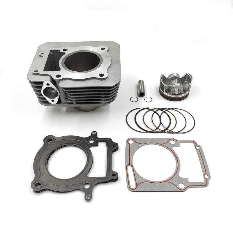 Motorrad 72mm Luftgekühlter Original Zylindersatz Kolbenring und Dichtungssatz for CB250-F for Ka/yo K1 CB250 Motor 250cc(Full Set) von SZLAHLZR