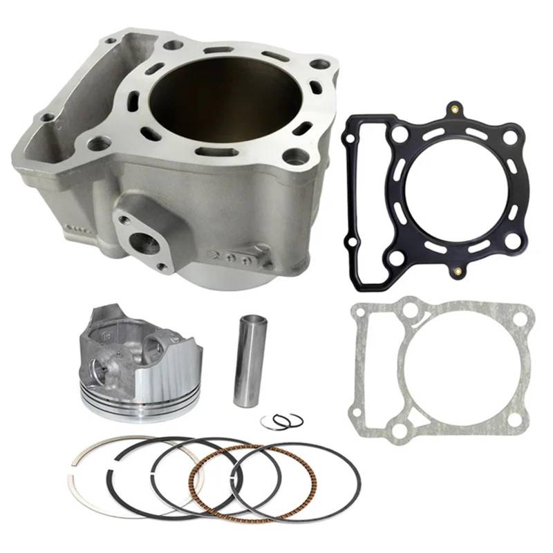 Motorrad-Luftzylinderblock- und Kolbensatz sowie Kopf- und Basisdichtungssatz for KLX250 KLX300 KLX 250 KLX 300 11005-0656 von SZLAHLZR