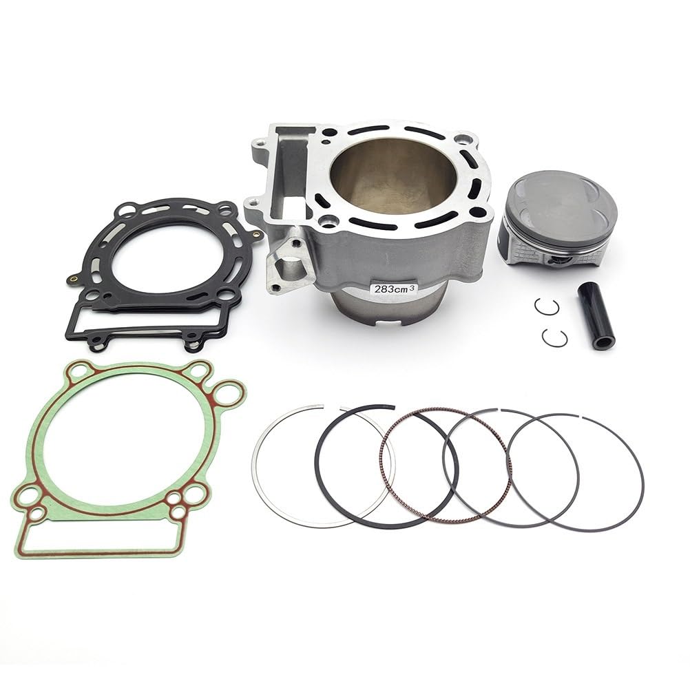 NC300S Zylinder Kit Motorrad Motor Teile Luft Zylinder Block & Kolben Ring Pin & Kopf Basis Dichtung Set for 300CC(Cylinder Block) von SZLAHLZR